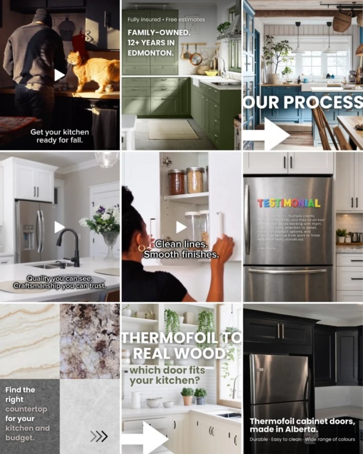Countertop Expressions Instagram grid