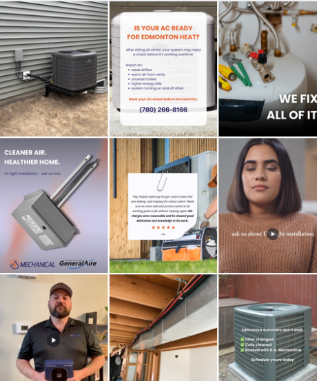 R.A. Mechanical Instagram feed